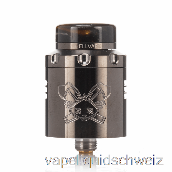 Hellvape Dead Rabbit V3 24mm RDA Gunmetal Vape Schweiz